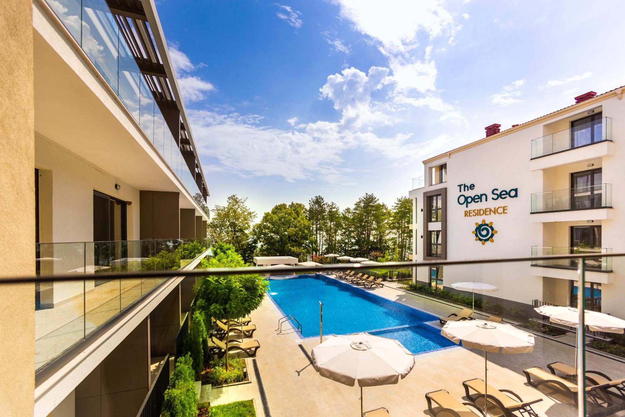 Open Sea Panorama Residence Obzor Buitenkant foto